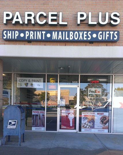 Compare Shipping Rates of FedEx UPS USPS at Parcel Plus in Sugar Land, TX