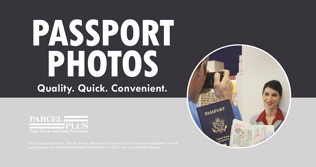 Passport Photos at Parcel Plus