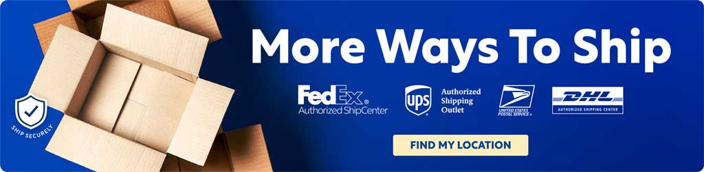 More Ways to Ship - Find My Location