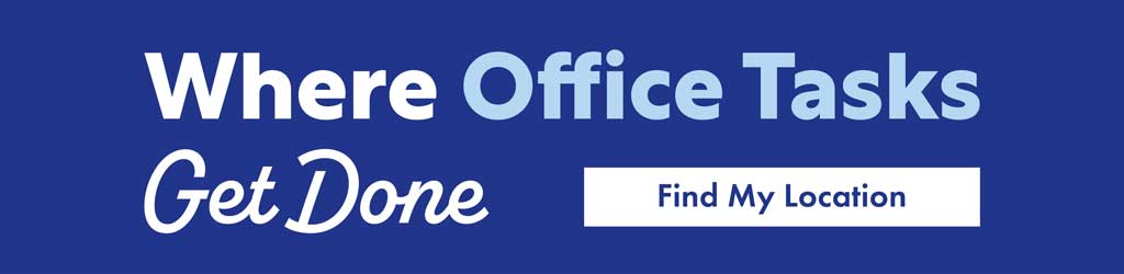 Where Office Tasks Get Done - Find My Location